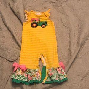 RicRac and Ruffles Romper